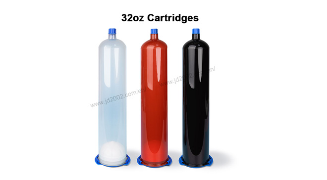 American new dispensing machine syringe large capacity plastic dispensing syringe large glue cylinder resistant to high pressure